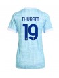 Juventus Khephren Thuram #19 Replika Borta Kläder Dam 2025-26 Kortärmad Juventus Khephren Thuram #19 Replika Borta Kläder Dam 2025-26 Kortärmad